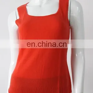 SFW-274 Sleeveless Women Pure Cashmere Top thumbnail-1