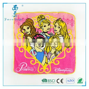 Good Quality Custom Compress Towel Cartoon Printed Contton Terry Towels thumbnail-4