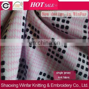 Shaoxing Winfar Hot Sale 30S Viscose Spandex Fabric With 30D Spandex Yarn thumbnail-1