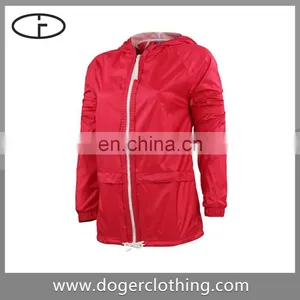 High Quality Color Long Sleeve Hooded Woman Jacket 2016 thumbnail-1