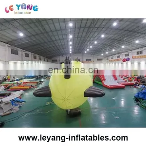 Advertising and Attractive Inflatable Blimp Model With Printing With Led Light, Airship thumbnail-3