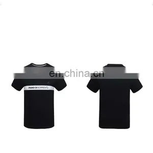 Euro Custom Customized T-shirts Poly Polyester Cotton T Shirts TShirts Tee Shirts Crew O V Upper Neck Short Sleeve Apparels thumbnail-3