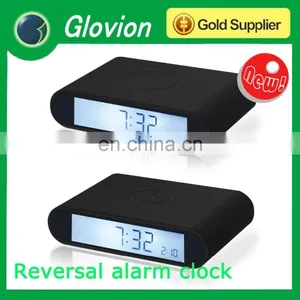 Glovion Funny Alarm Clocks Cute Alarm Clock Reversal Kids Digital Clock thumbnail-2