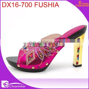 Beautiful Ladies Shoes Slipper High Heel Ladies Shoes Wholesale Italian Ladies Shoes thumbnail-3