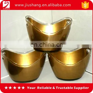 High Quality China Acrylic Champagne Ice Bucket With Handle thumbnail-1