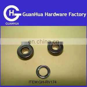 11.5MM Flat Grommets Black Grommets Shoe Rivets thumbnail-1