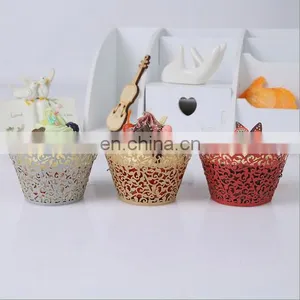 Customized Laser Cut Paper Cupcake Wrappers thumbnail-4