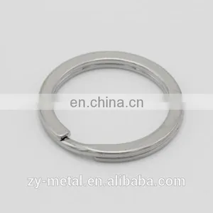 Promotional 33mm Round Metal Key Ring thumbnail-1