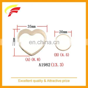 Zinc Alloy Heart Shape Belt Buckle for Women thumbnail-1