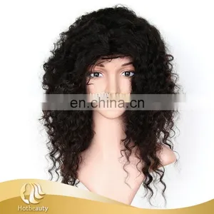 Wholesale Custom Kinky Curly Virgin Human Handmade Wig thumbnail-2