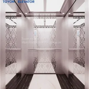 Toyon China Machine Room Low Noise Passenger Elevator Hyundai Lift Elevator for Home Elevatorevator thumbnail-4
