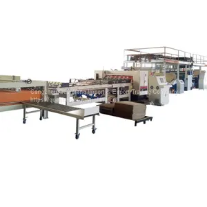 High Quality 2ply Corrugated Paperboard Production Line / Single Facer Line thumbnail-1