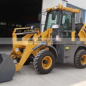 Mini Loader Light Construction Machinery ZL12 Wheel Front Loader thumbnail-3
