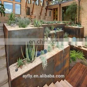 Factory Price Astm A242 Corten Steel for Retaining Wall or Hedge thumbnail-3