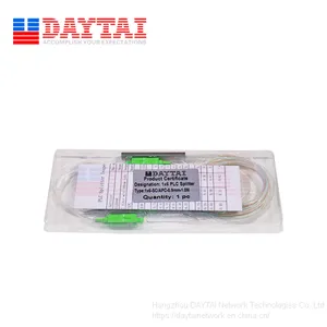 Mini Passive FTTH Fiber Optic Cable 1x6 PLC Splitter thumbnail-2