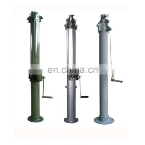 12m Winch Car tv Antenna Installation Tower thumbnail-3