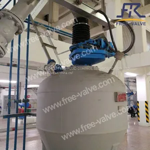 Pneumatic Rotating Type Ceramic Gate Valve thumbnail-1