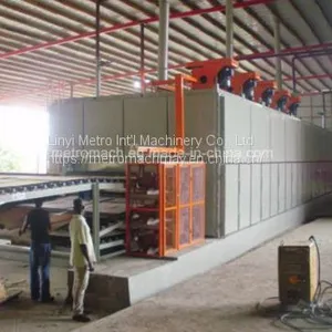 Woodworking Plywood Core Veneer Roller Conveyor Dryer Machine thumbnail-4