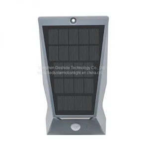 PIR Motion Sensor Waterproof Ip65 Three Working Modes Led Solar Wall Light thumbnail-4