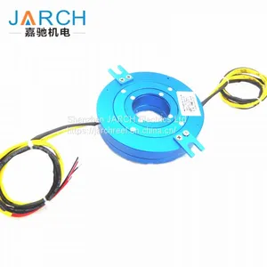 PCB Type Panshi Pancake Slipring With Through Bore Slip Ring Size 38mm 10 Circuits thumbnail-1