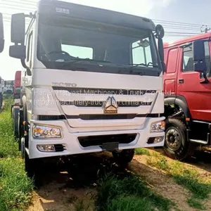 Sinotruk Howo 6x4 Tractor Head 371hp Horse RHD Prime Mover for Trailers for Zambia thumbnail-2