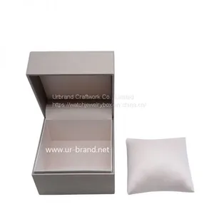 Wholesale Customization New Design Golden Creative High-end Watch Box Packaging PU Satin Cloth Storage Jewelry Gift Box Watch Box thumbnail-2