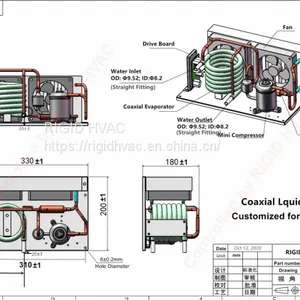 Mini R134a Referigeration Compressors for Rotary Compressors for Air and Liquid Cooling thumbnail-1
