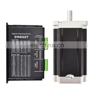 NEMA 34 CNC Stepper Motor Double Shaft for CNC Engraving Machine and 3D Printer thumbnail-2
