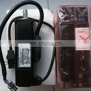Cheap Delta AC Servo Motor Drive 100w ECMA- C20401FS + B2-0121-B For CNC Router thumbnail-1
