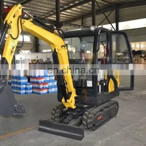 Rubber or Steel Track Excavator Mini Digger Trench Digger Machine for Sale thumbnail-3