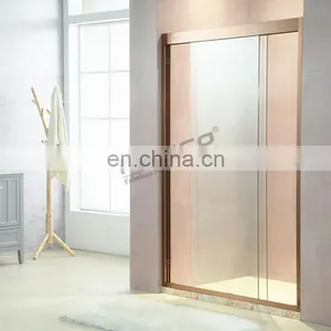 Customized Home Bathroom Portable Stainless Steel 304 Rose Gold Shower Room thumbnail-3