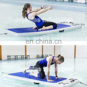 CE Inflatable Air Floating Water Sport Yoga Mat Gymnastics Aqua Yoga Air Track Mats In Water thumbnail-5
