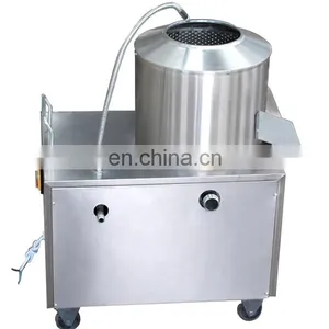 Root Vegetable Fruit Ginger Potato Peeler Washing Peeling Cleaning Machine thumbnail-2