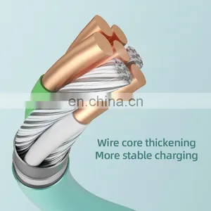 JOYROOM S-1224N2 Phone Charger Cable High Quality Liquid Silicone Data Cable Usb for Charging thumbnail-5