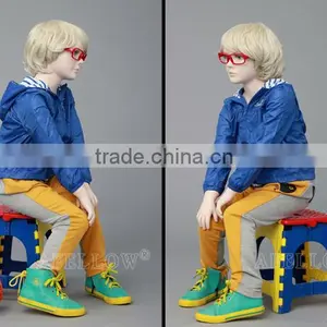 Sitting Fashion Realist Boys Mannequin Dummy Cheap Model Hot Sale ITA4 thumbnail-3