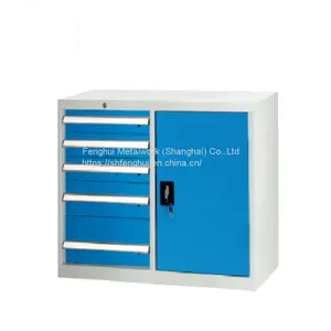 Metal Drawer Tool Cabinet With More Drawers Industrial Garage Work Bench Drawer Tool Cabinet thumbnail-2