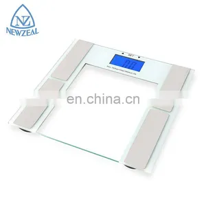 Wholesale Electronic Glass Body Fat Weighing Analyser,180Kg Digital Body Fat Scale With Factory Price thumbnail-3