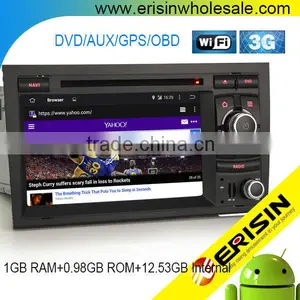 Erisin ES2028A 7" HD Android 4.4.4 GPS 2 Din Car Mulitmedia Audio System for A4 thumbnail-1
