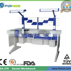 AX-JT6 Double Person Dental Lab Working Bench With CE thumbnail-1