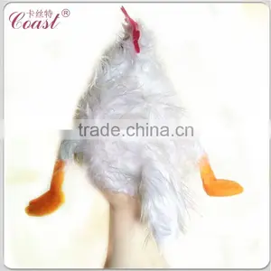Cute White Plush Animal Chicken Hats thumbnail-4