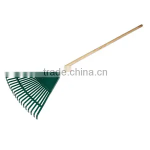 (8-1402) 22 Teech Plastic Material Leaf Collecting Lawn Rake thumbnail-4