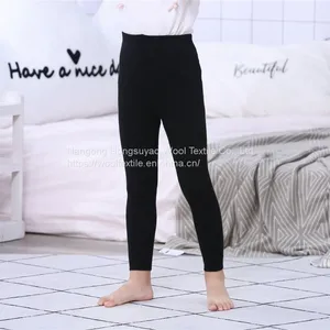 Hot Selling Winter Season Kids' Autumn Cashmere Fabric Pants Warm Trousers thumbnail-3