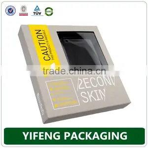 CUSTOMIZED MADE TOYS PACKING PAPER BOX WITH PVC WINDOW ON THE TOP thumbnail-5
