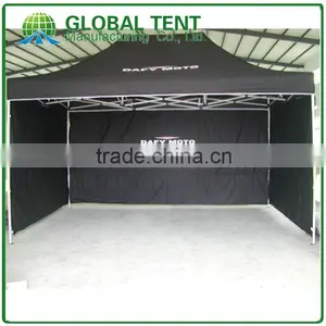 Custom Print Aluminum Folding Pagoda Trade Show Tent 3x6m ( 10ft X 20 Ft), Printed Canopy & Valance, 3 Full Walls thumbnail-2