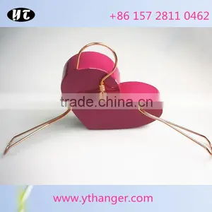 Heavy Duty Red Copper Metal Hanger and Pants Hanger thumbnail-2