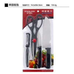 Yangjiang Factory 4pcs Knife Set Ideal for Gift Kitchen Knife Set 4pcs thumbnail-1