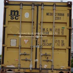 Disinfectant 200g Tablet in 5kg Bags Into 1000kg Catons With Pallet Total 21mt per One Container 20' CAS NO.: 87-90-1 thumbnail-5