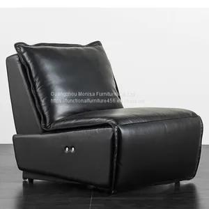 Nordic Family Single Functional Sofa Sofa Chair Modern Leather Art Leisure Single Chair Coffee Chair thumbnail-2
