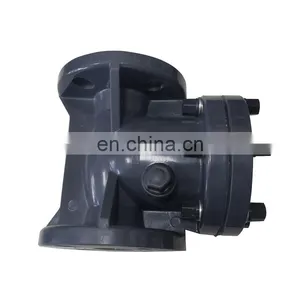 Wholesale Medium Pressure Manual Plastic Pvc UPVC Wafer Flange Check Valve For Acid Liquid thumbnail-1