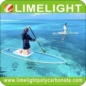Clear SUP, Transparent Paddle Board, Transparent SUP, Clear Paddle Board, Clear Window SUP, Transparent Clear SUP Board, Crystal Clear SUP Paddle Board thumbnail-4